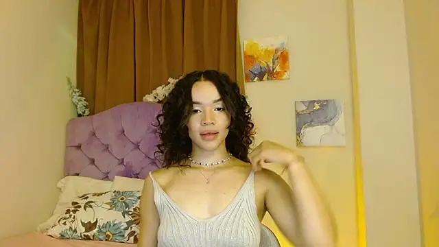 Show modela kiarablue na web-kameri