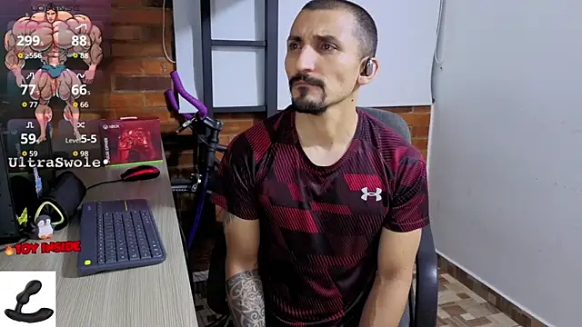 Marck_Muscleのウェブカメラショー