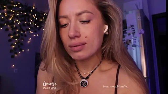 Czat XXX na żywo – Blondie_Bunny