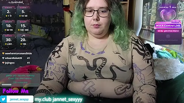 JannetPie: онлайн-секс-чат