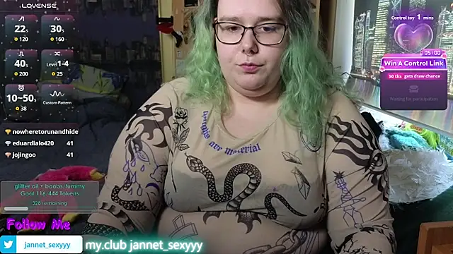 Czat XXX na żywo – JannetPie