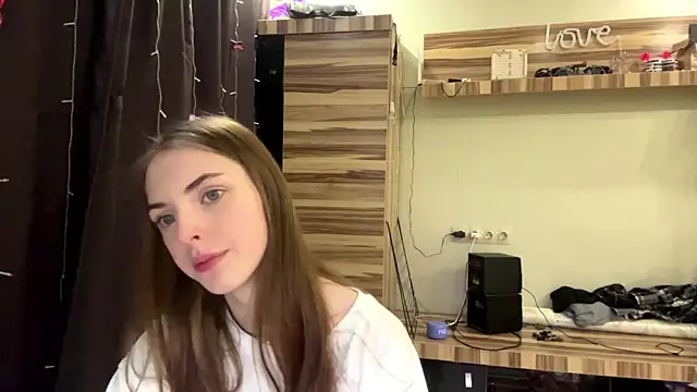 Show de PollyDream na webcam