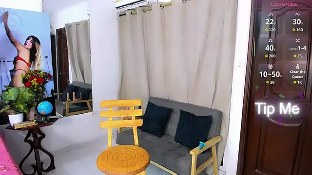 Show de zou_quira na webcam