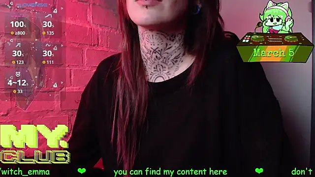 Witch_Emma: онлайн-секс-чат