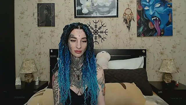 XXX chat uživo modela Velvetbat