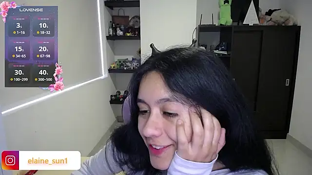 Chat +18 de elaine_sun1 ao vivo
