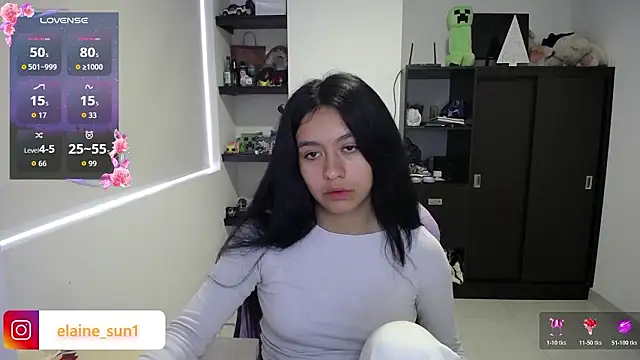 Chat +18 de elaine_sun1 ao vivo