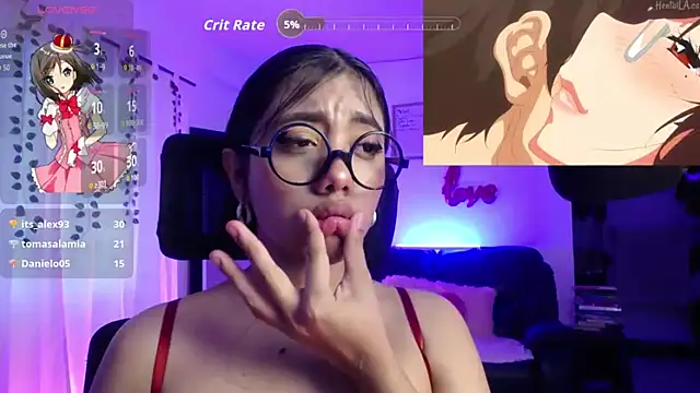 Isis_Valen Adlı Modelin Web Kamerası Şovu