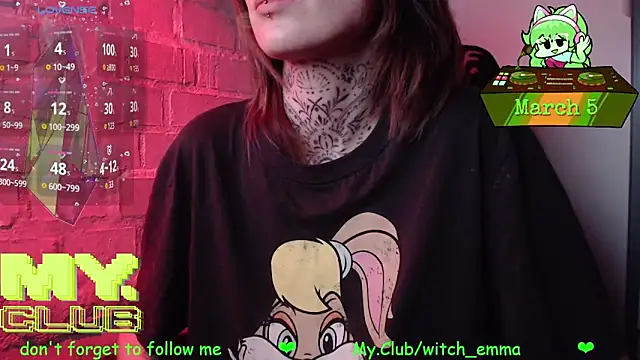 Chat +18 de Witch_Emma ao vivo