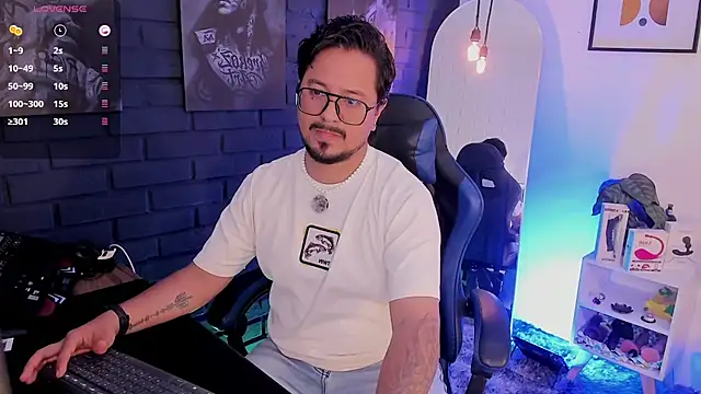 DaviidEvans_ webkamerás műsora