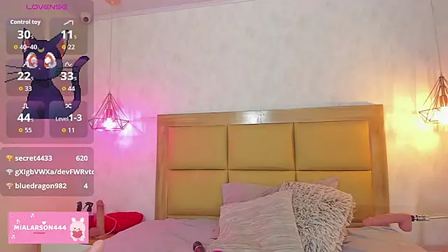 Chat +18 de LARSONMIA ao vivo