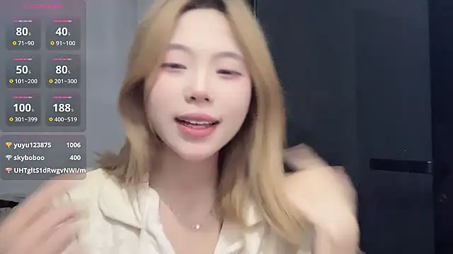 F-Qing 在線直播表演