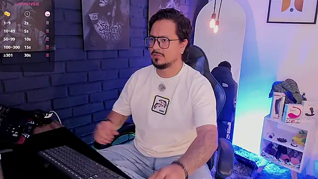 Show de DaviidEvans_ na webcam