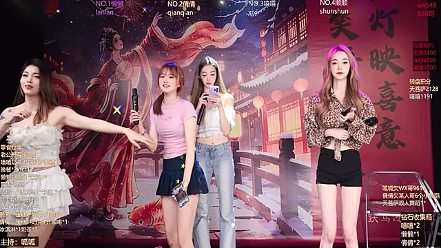 Bgirl-001 Pertunjukan Webcam