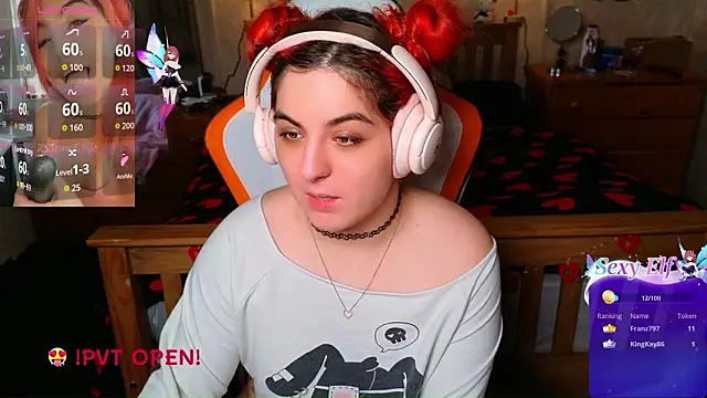 Show de jennystyle na webcam