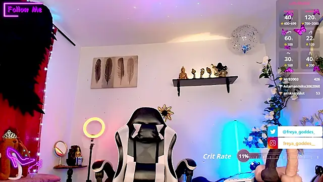 Pertunjukan Kamera Web freya_goddes_