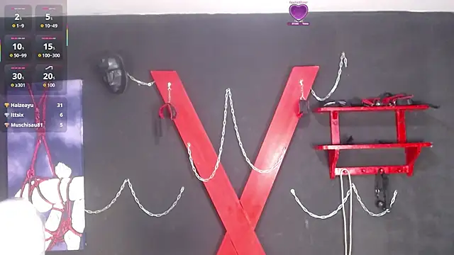 XXX chat uživo modela Zalomme