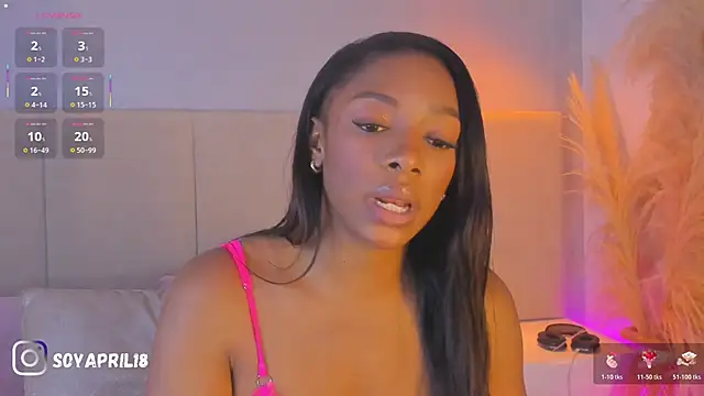 XXX chat uživo modela aprilebony_