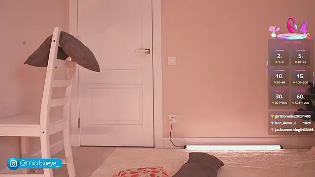 XXX chat uživo modela Miablueye