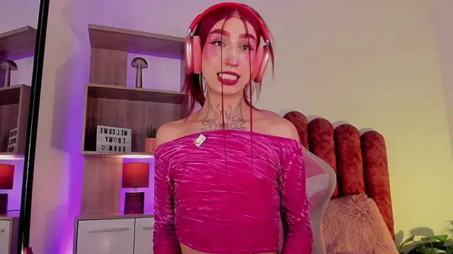 Show modela Eli-Bluee na web-kameri