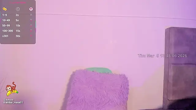 แชท XXX สดของ annabananas01