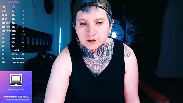 Chat XXX en directo de Marieblueeyes