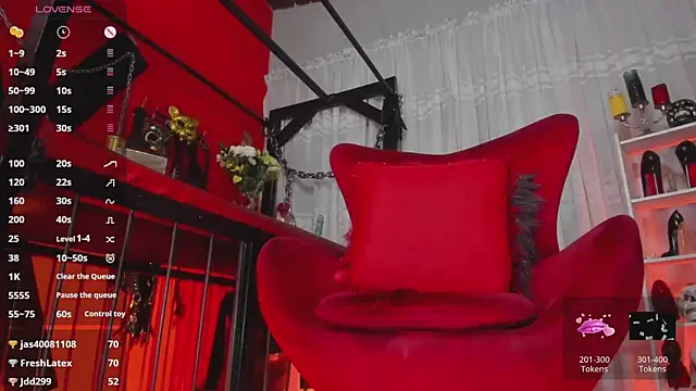 Chat XXX ao vivo de MistressAndre