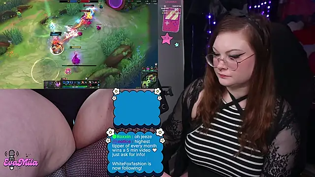 Chat +18 de evamila ao vivo