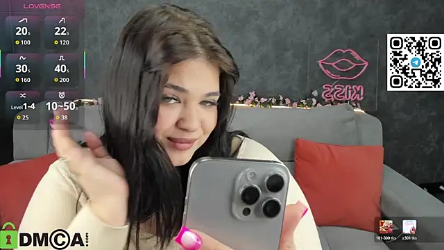 Show modela Annet_Nel1son na web-kameri