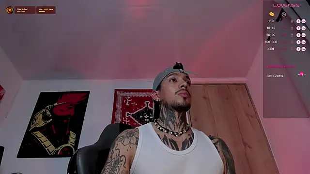 Chat XXX ao vivo de TigerStripes1_