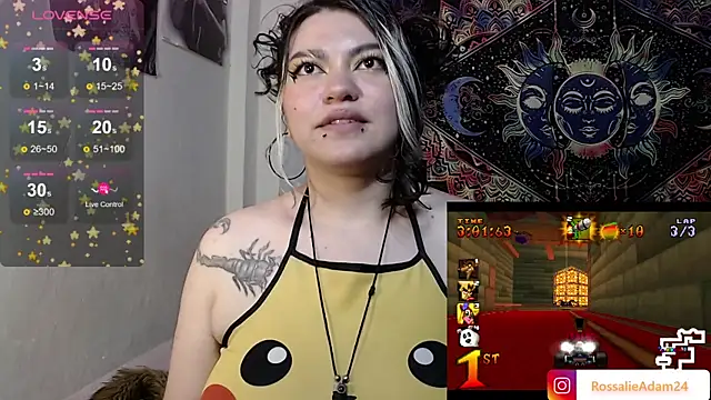RossalieAdam24 Chat XXX in diretta