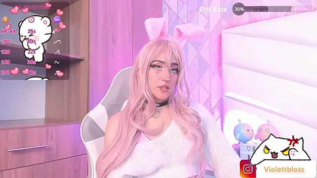 Violettbloss 라이브 XXX 채팅