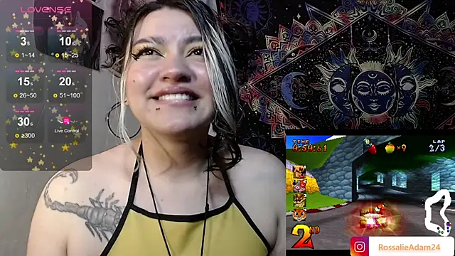 XXX chat uživo modela RossalieAdam24