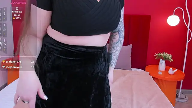 แชท XXX สดของ Charlottecurvyy