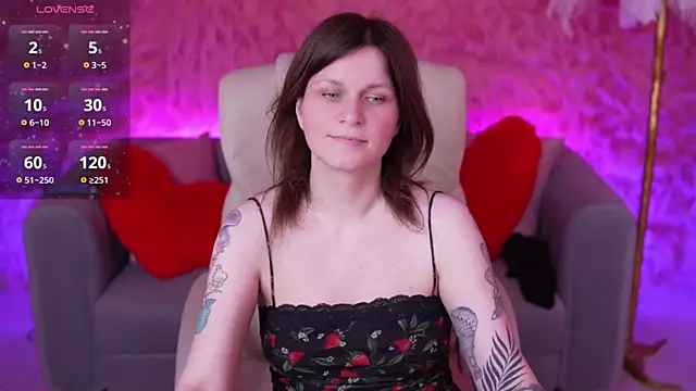 Show modela TinaMelt na web-kameri