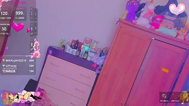 Lolisuccubのウェブカメラショー