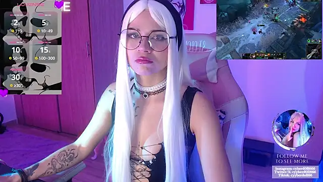 cyberd0ll66 Live XXX-Chat