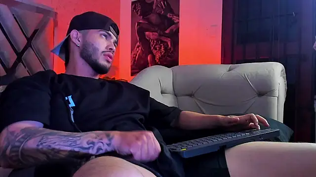 Show modela Vincentblack na web-kameri