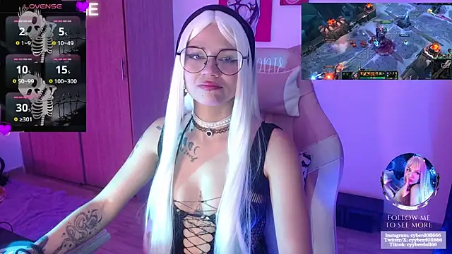 cyberd0ll66's Live XXX Chat