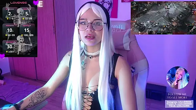 cyberd0ll66: απευθείας συνομιλία ΧΧΧ