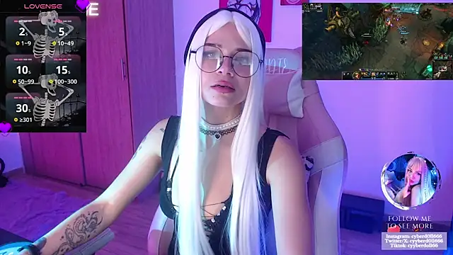 cyberd0ll66 – Naživo XXX chat