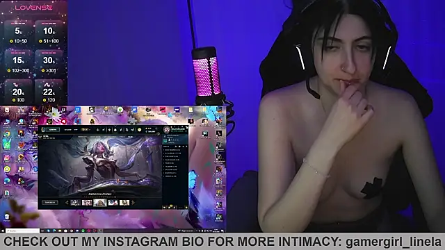 Gamergirl-Linela Webcamshow