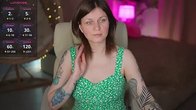 Show modela TinaMelt na web-kameri