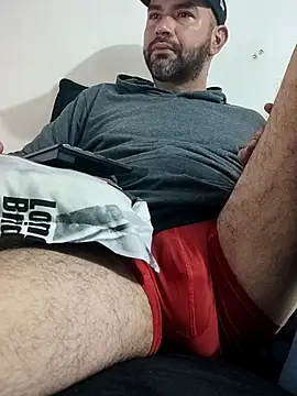 hairyandbigmannのウェブカメラショー