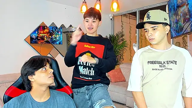 Show de Houseofwarrios na webcam