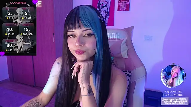 Chatroom XXX en direct de cyberd0ll66