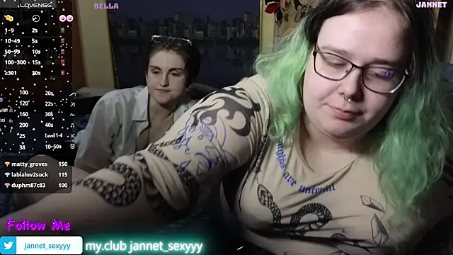 Chat +18 de JannetPie ao vivo