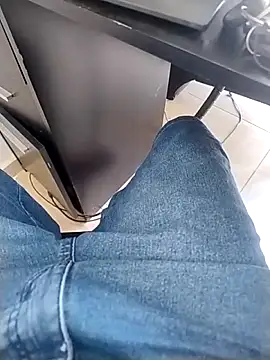 Show de homem-amador na webcam