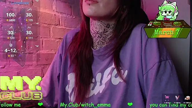 Witch_Emma 现场XXX聊天