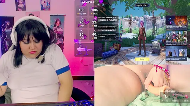 crystal7u7 现场XXX聊天